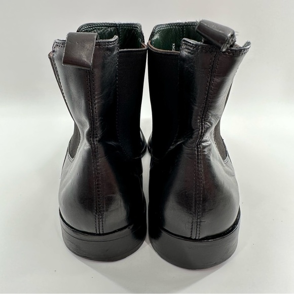 Kenneth Cole mens Chelsea boots size 11 black Italian leather dress pull on main image 7